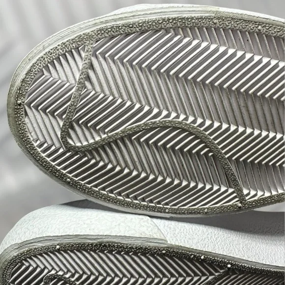 Women’s Nike Blazer Mid PRM MF Tan/White Size 9.5 - Picture 7 of 9